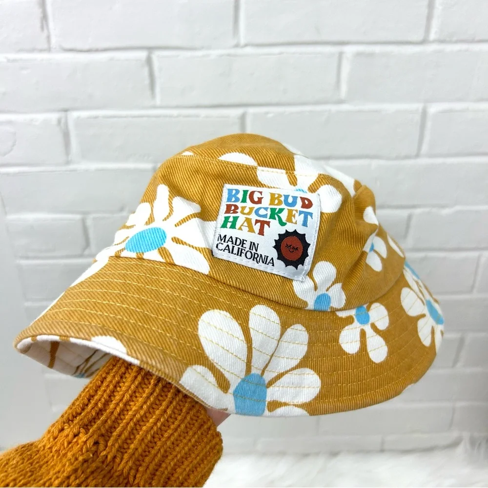 Big Bud Press Big Bud Bucket Hat Limited Edition Lazy Daisy OS